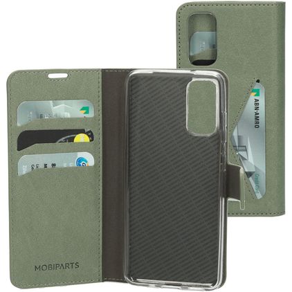 Mobiparts Classic Wallet Samsung Galaxy S20 Hoesje Bookcase Portemonnee - Stone Green