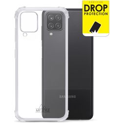 My Style Protective Flex Doorzichtig Samsung Galaxy M12 Hoesje Flexibel TPU Backcover Shockproof - Transparant