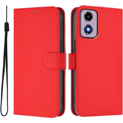 Mobigear Urban Wallet Motorola Moto E14 Hoesje Bookcase Portemonnee - Rood