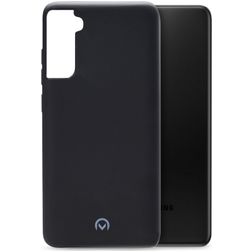 Mobilize Rubber Gelly Samsung Galaxy S21 Plus Hoesje Flexibel TPU Backcover - Matt Black