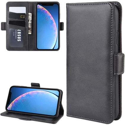 Mobigear Slim Magnet iPhone 11 Hoesje Bookcase Portemonnee - Zwart
