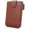 Valenta Card Pocket Slide Leren Pasjeshouder - 5 Pasjes - Bruin