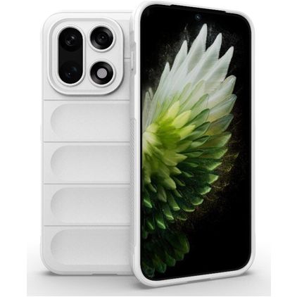 Mobigear Bumpy OnePlus 15 Hoesje Flexibel TPU Backcover - Wit