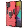 Mobigear Armor Ring Samsung Galaxy M53 Hoesje Hardcase Backcover Shockproof met Ringhouder - Rood
