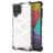 Mobigear Honeycomb Samsung Galaxy M53 Hoesje Hardcase Backcover Shockproof - Wit