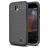 Mobigear Luxury Nokia 1 Hoesje Flexibel TPU Backcover - Zwart