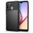 Mobigear Groove Samsung Galaxy A21 Hoesje Flexibel TPU Backcover - Zwart