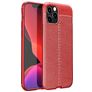 Mobigear Luxury iPhone 12 Pro Max Hoesje Flexibel TPU Backcover - Rood