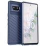 Mobigear Groove Google Pixel 7 Hoesje Flexibel TPU Backcover - Blauw