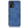 Mobigear Stitch Realme GT Hoesje Backcover - Blauw