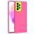 Mobigear Colors Samsung Galaxy A73 Hoesje Flexibel TPU Backcover - Roze