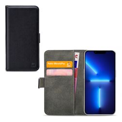 Mobilize Classic Gelly Wallet iPhone 13 Pro Hoesje Bookcase Portemonnee - Zwart