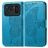 Mobigear Butterfly POCO C40 Hoesje Bookcase Portemonnee - Blauw