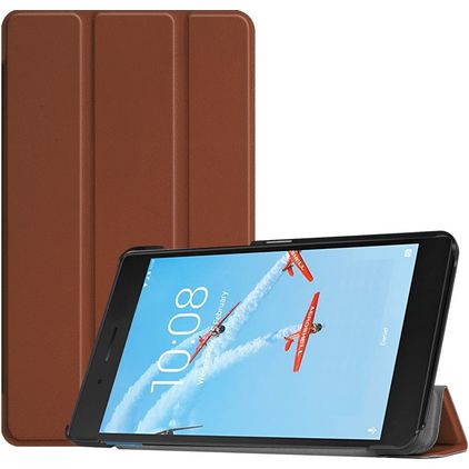 Mobigear Tri-Fold Lenovo Tab E7 Hoes Bookcase - Bruin