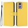 Mobigear Urban Wallet Motorola Moto G04 Hoesje Bookcase Portemonnee - Geel