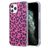 Mobigear Leopard iPhone 12 Pro Max Hoesje Flexibel TPU Backcover - Roze