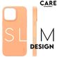 CARE by PanzerGlass Fashionable iPhone 16 Pro Max Siliconen MagSafe Hoesje Backcover - Peachy