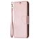 Mobigear Litchi Wallet Book Case Rose Gold Samsung Galaxy S20 FE
