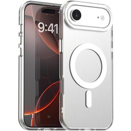 Mobigear Shockproof iPhone Air MagSafe Hoesje Hardcase Backcover - Wit