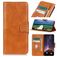 Mobigear Classy iPhone 13 Hoesje Bookcase Portemonnee - Cognac