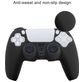 Mobigear Classic Dun Playstation 5 controller Hoesje Flexibel Siliconen - Zwart