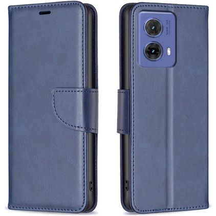 Mobigear Excellent Motorola Moto G85 Hoesje Bookcase Portemonnee - Blauw
