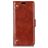 Mobigear Ranch Motorola One Power Hoesje Bookcase Portemonnee - Bruin