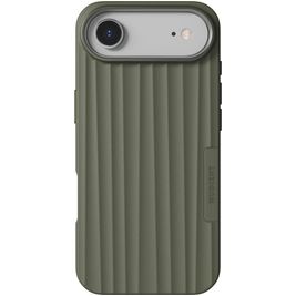 Nudient Bold iPhone Air MagSafe Hoesje Hardcase Backcover - Olive Green