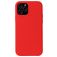 Mobigear Rubber Touch iPhone 13 Mini Siliconen Hoesje Backcover - Rood