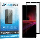 Mobigear Premium Sony Xperia 1 III Glazen Screenprotector - Case Friendly - Zwart