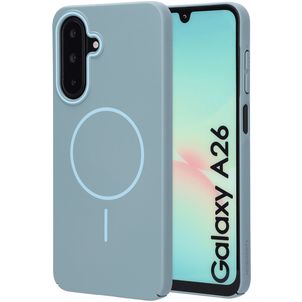 Mobiparts Slim Line Samsung Galaxy A26 MagSafe Hoesje Hardcase Backcover - Sage Green