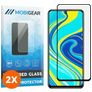 Mobigear Premium Xiaomi Redmi Note 9S Glazen Screenprotector - Case Friendly - Zwart (2-Pack)