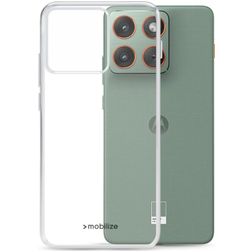 Mobilize Gelly Case Doorzichtig Motorola Edge 70 Pro Hoesje Flexibel TPU Backcover - Transparant