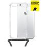 My Style Loop Doorzichtig iPhone 6s Flexibel TPU Hoesje met koord - Transparant