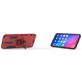 Mobigear Armor Ring Xiaomi Pocophone F1 Hoesje Hardcase Backcover Shockproof met Ringhouder - Rood