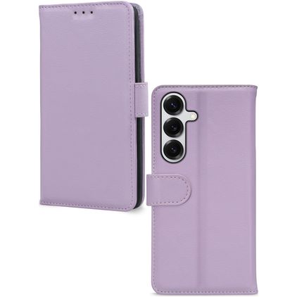Mobilize Premium Gelly Samsung Galaxy S25 Hoesje Bookcase Portemonnee - Paars