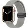 Mobigear Sport Mag Siliconen Apple Watch Bandje Magneetsluiting - 49/46/45/44 mm - Grijs