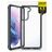 ITSKINS SupremeClear Samsung Galaxy S21 Plus Hoesje Hardcase Backcover Shockproof - Transparant / Zwart