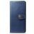 Mobigear Snap Button OPPO A9 (2020) Hoesje Bookcase Portemonnee - Blauw
