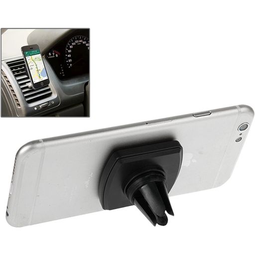Mobigear Magnetic Telefoonhouder Auto Ventilatierooster Magnetisch Universeel - Zwart