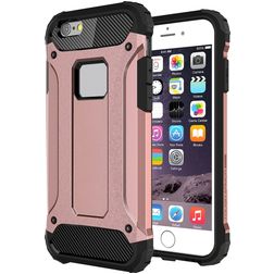 Mobigear Outdoor iPhone 6s Hoesje Hardcase Backcover Shockproof - Roségoud