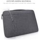Mobigear Oxford Laptop Aktetas 13 - 14 inch Laptoptas + Handvat - Charcoal