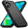 Mobigear Heavy Armor iPhone 16 Plus Hoesje Hardcase Backcover Shockproof - Zwart