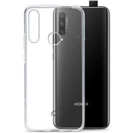 Mobilize Gelly Doorzichtig HONOR 9X Hoesje Flexibel TPU Backcover - Transparant