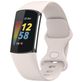 Mobigear Sport Dual Siliconen Fitbit Charge 5 Bandje Druksluiting - Sterrenlicht