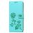 Mobigear Roses Xiaomi Redmi Note 9 Pro Hoesje Bookcase Portemonnee - Turquoise