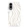 MIO Samsung Galaxy S25 Edge MagSafe Hoesje Hardcase Backcover - Sandy Zebra