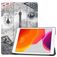 Mobigear Tri-Fold iPad 7 (2019) Hoes Bookcase - Eiffeltoren