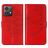 Mobigear Butterfly Motorola Moto G84 Hoesje Bookcase Portemonnee - Rood