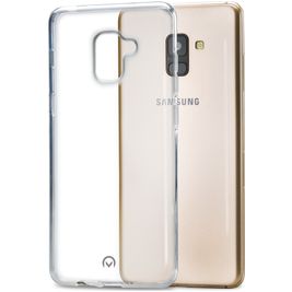 Mobilize Gelly Doorzichtig Samsung Galaxy A8 Plus (2018) Hoesje Flexibel TPU Backcover - Transparant